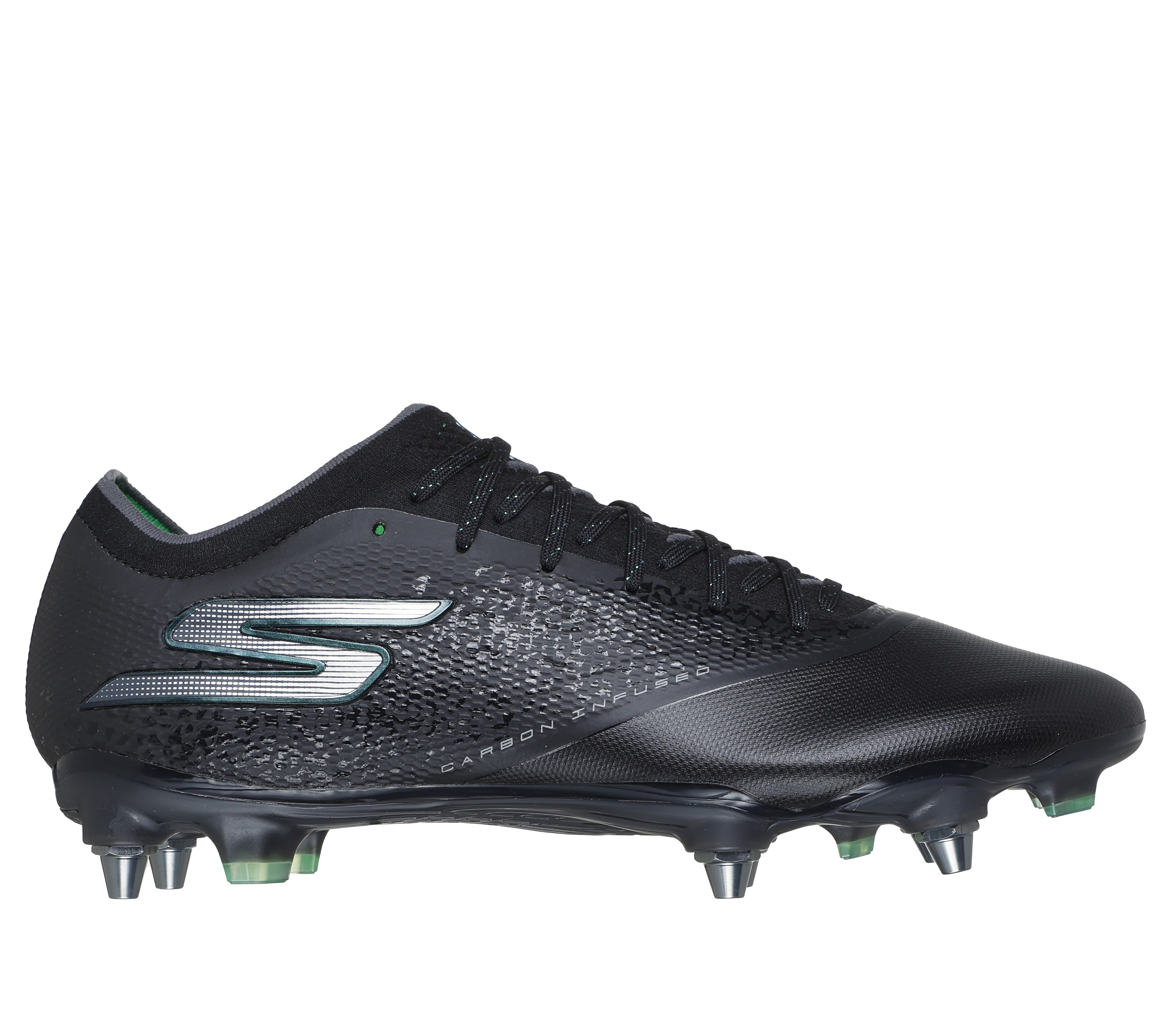 Skechers Razor 1.5 Elite SG en Negro/Plata, talla 39