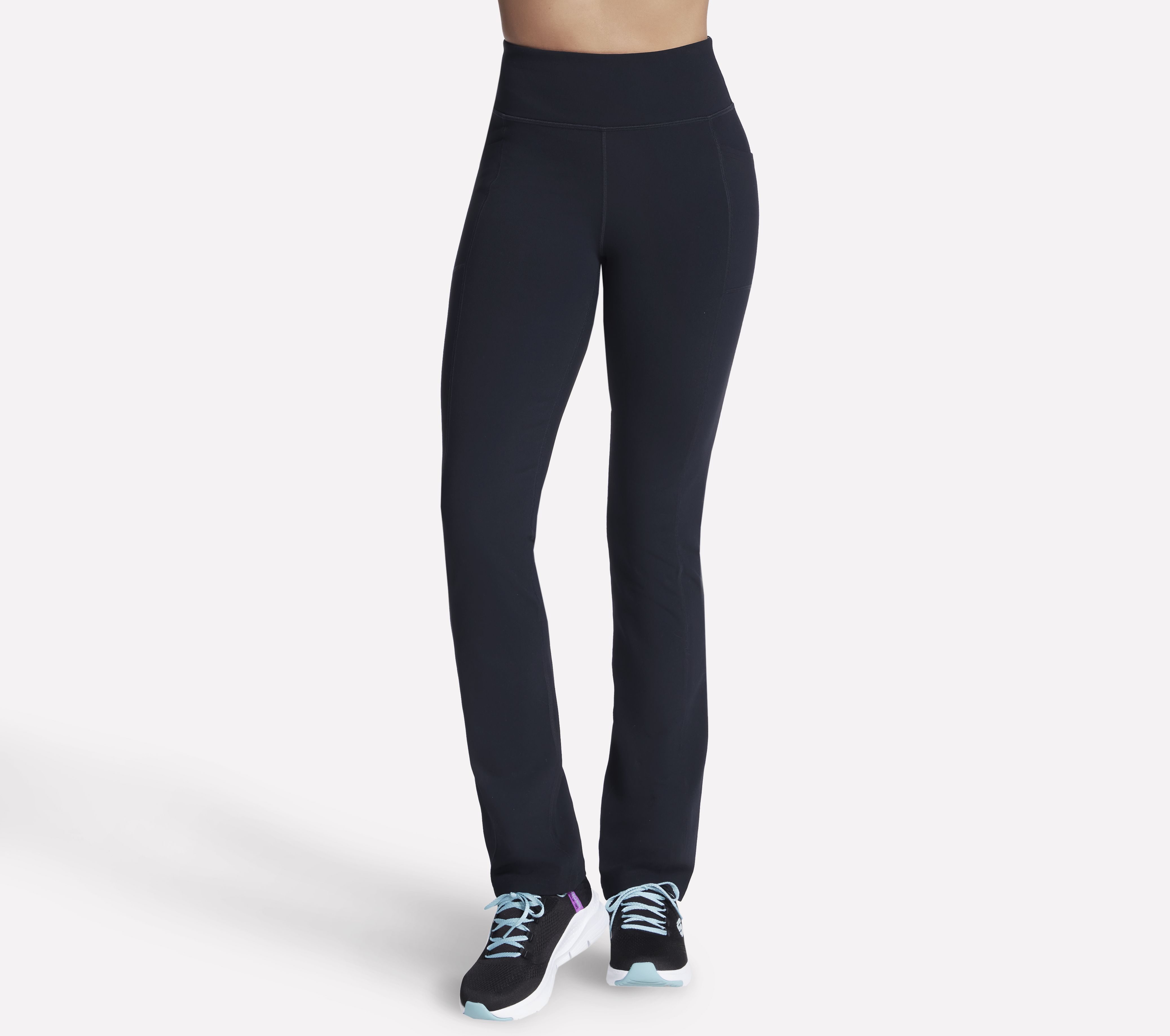 Skechers GO WALK Joy Pant Regular Length en Negro, talla XS