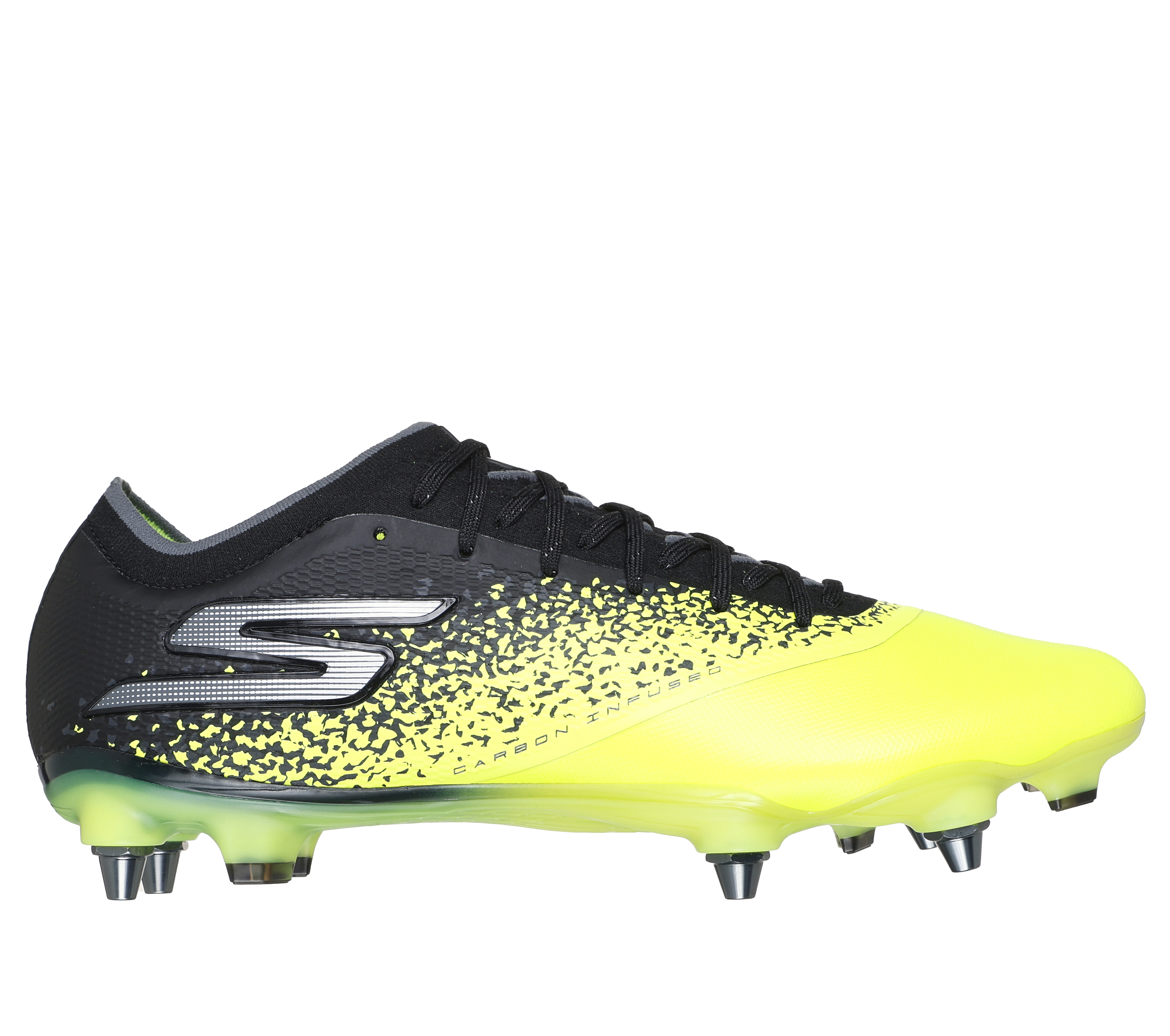 Skechers Razor 1.5 Elite SG en Amarillo/Negro, talla 40