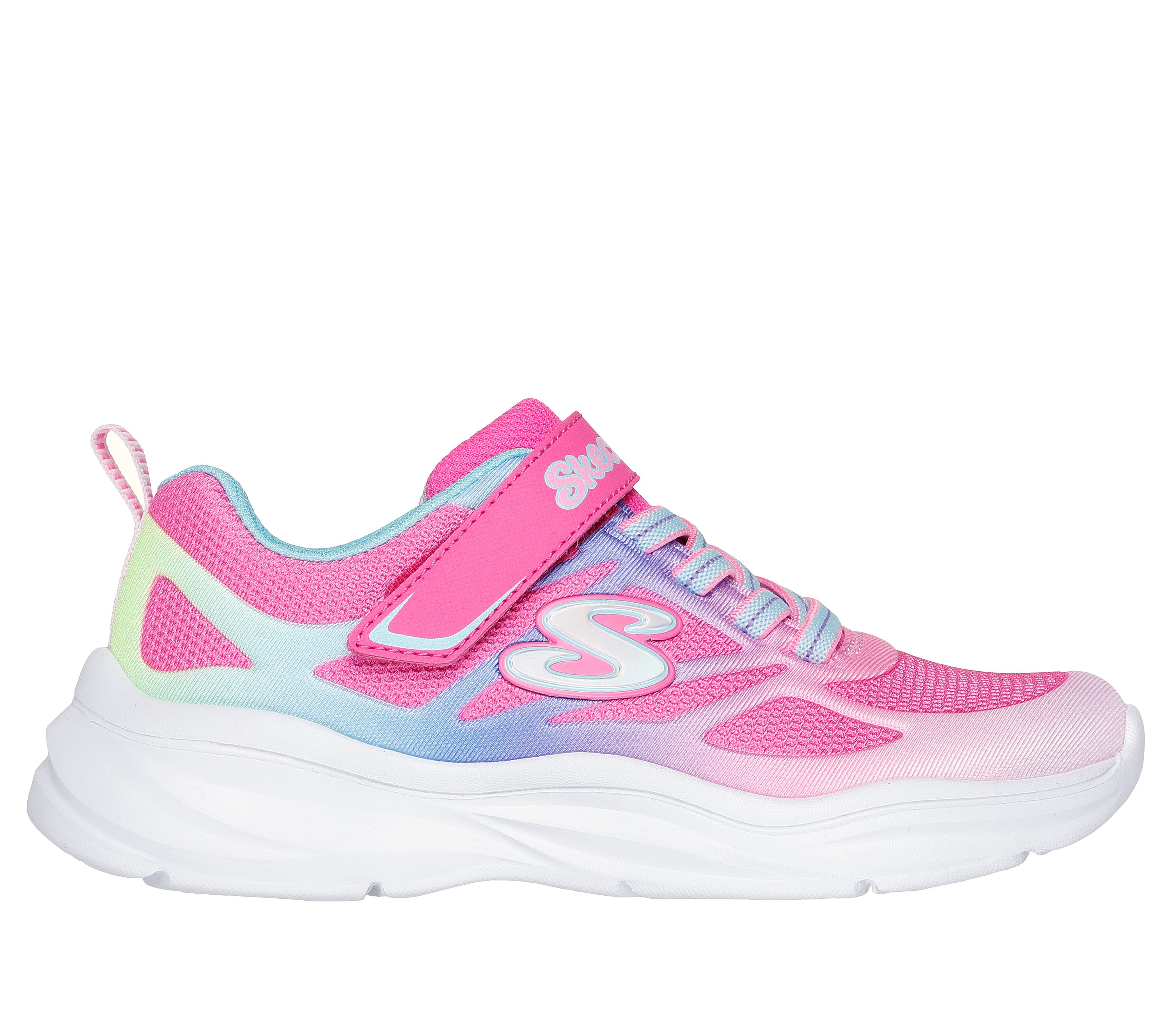 Skechers niña Power Jams en Rosa Caliente, talla 33.5