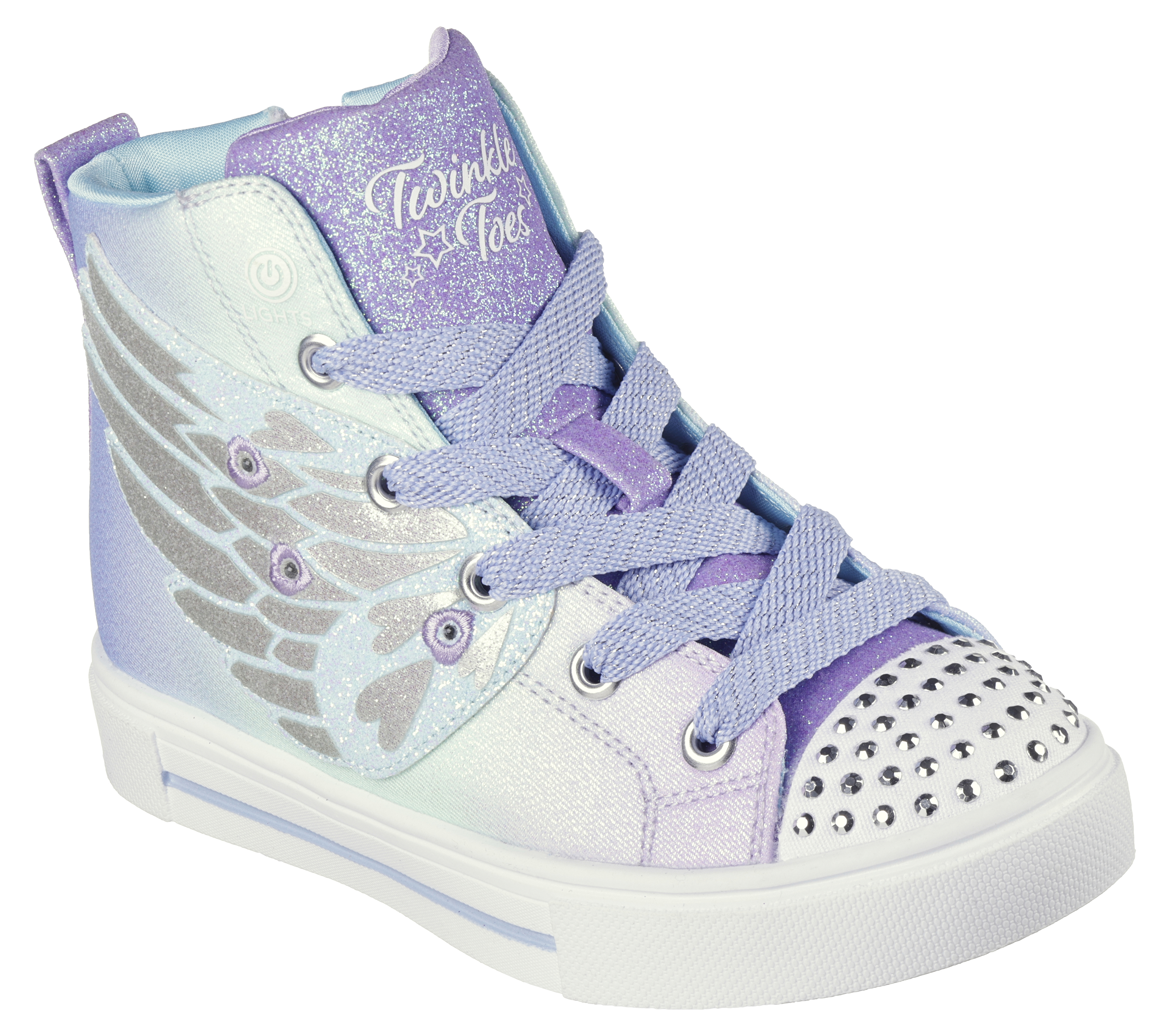 Skechers Twinkle Sparks Unicorn 314789L, Zapatillas de lona para niña