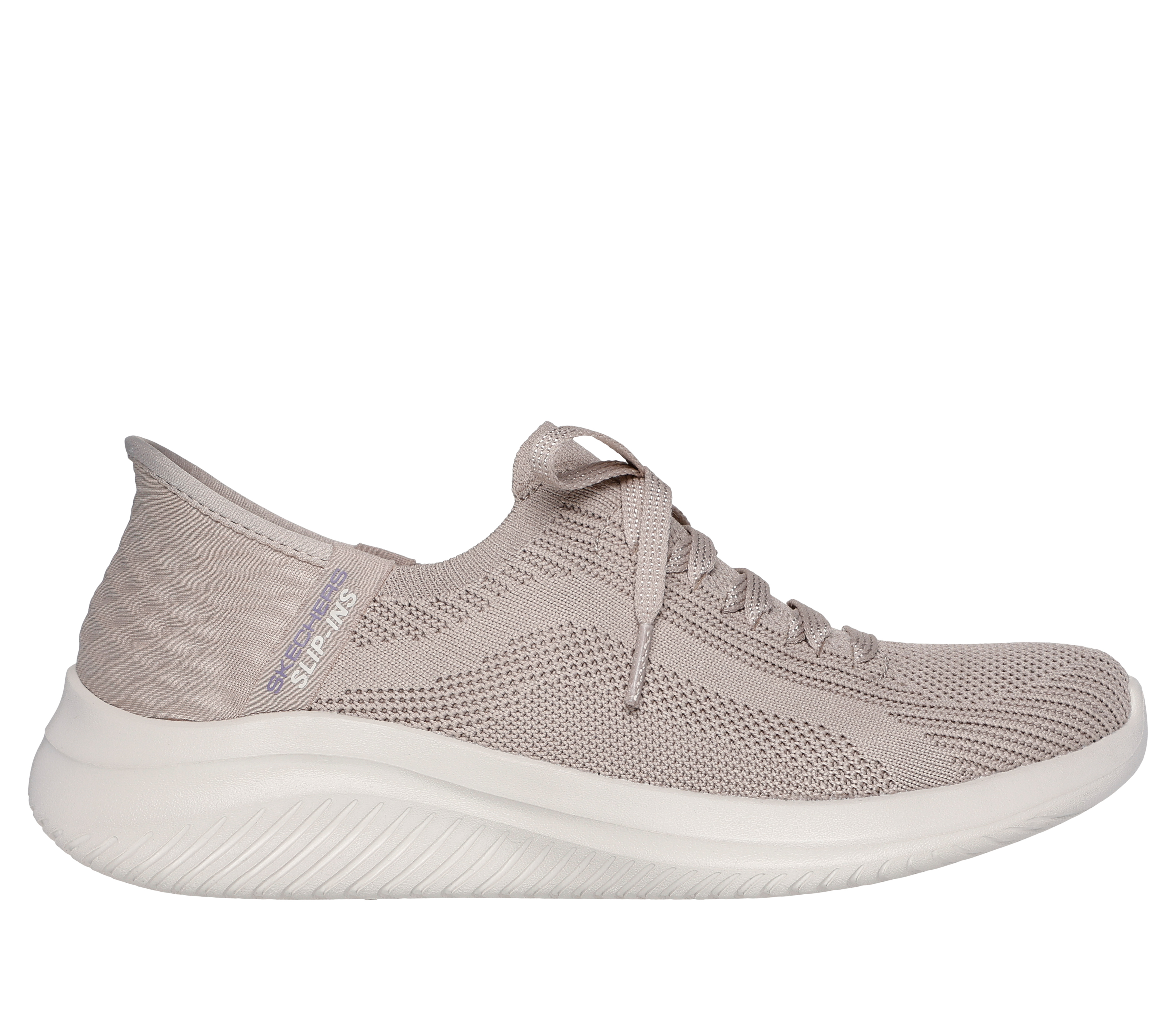 Skechers Slip-ins: Ultra Flex 3.0 - Brilliant en Taupe, talla 38, Vegan