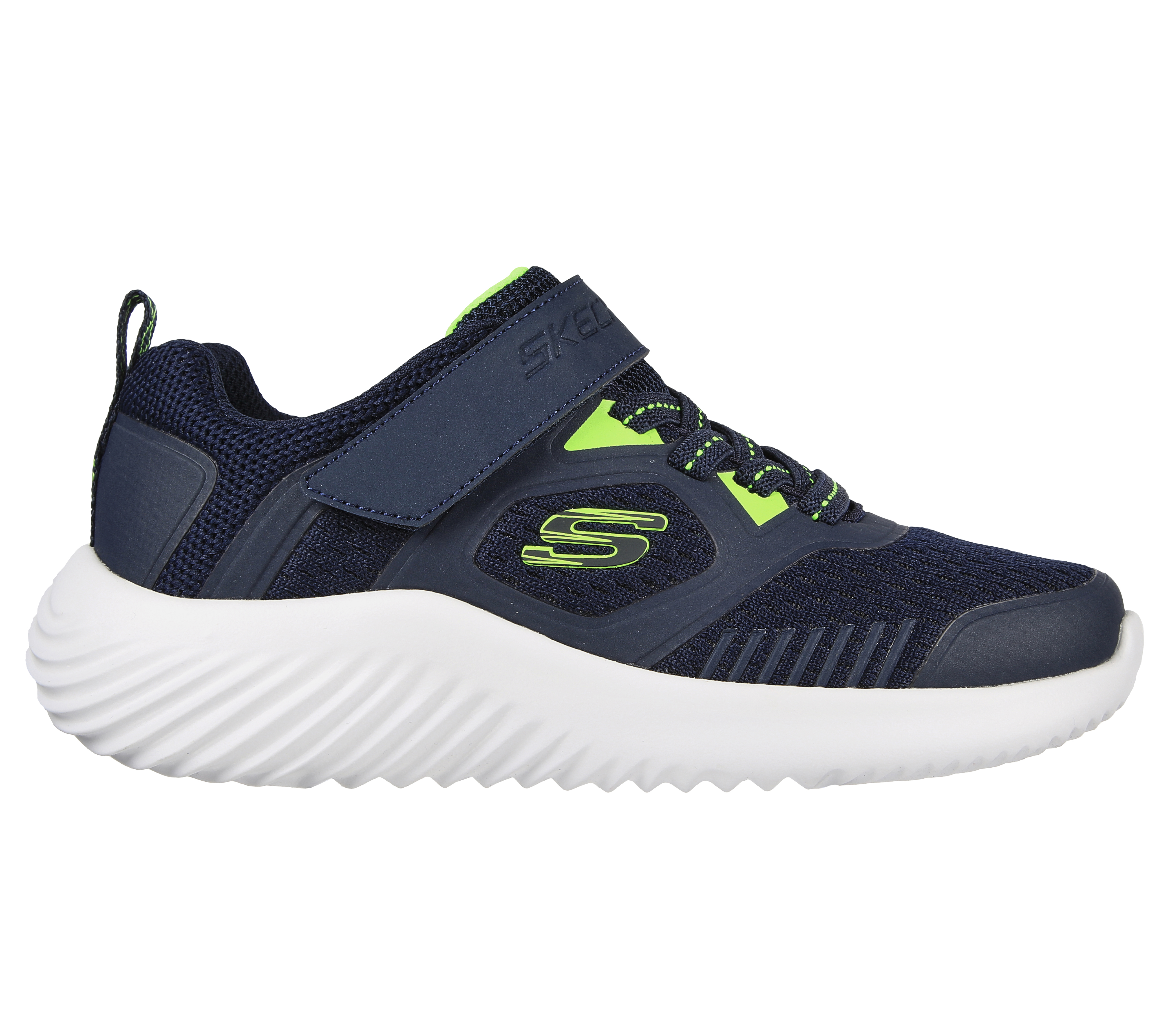 Skechers niño Bounder - Voltvor en Navy/Lima, talla 33.5