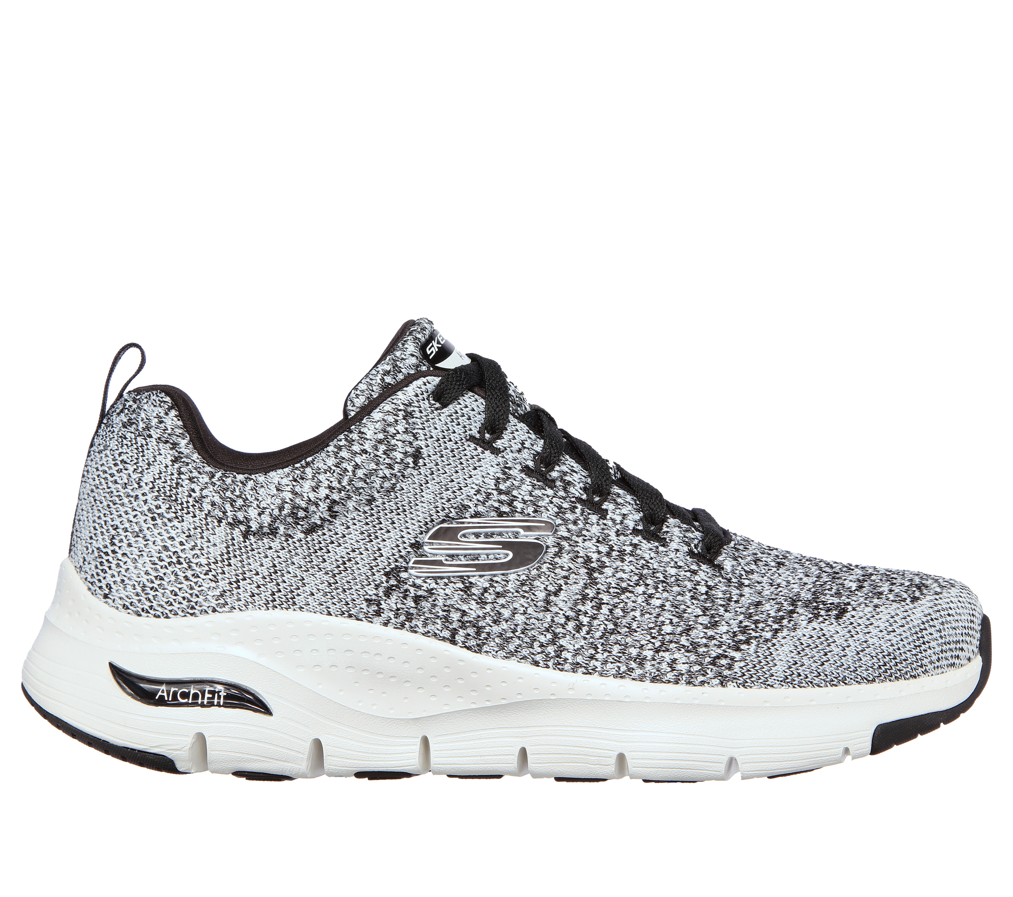 Skechers Arch Fit - Paradyme en Blanco/Negro, talla 41