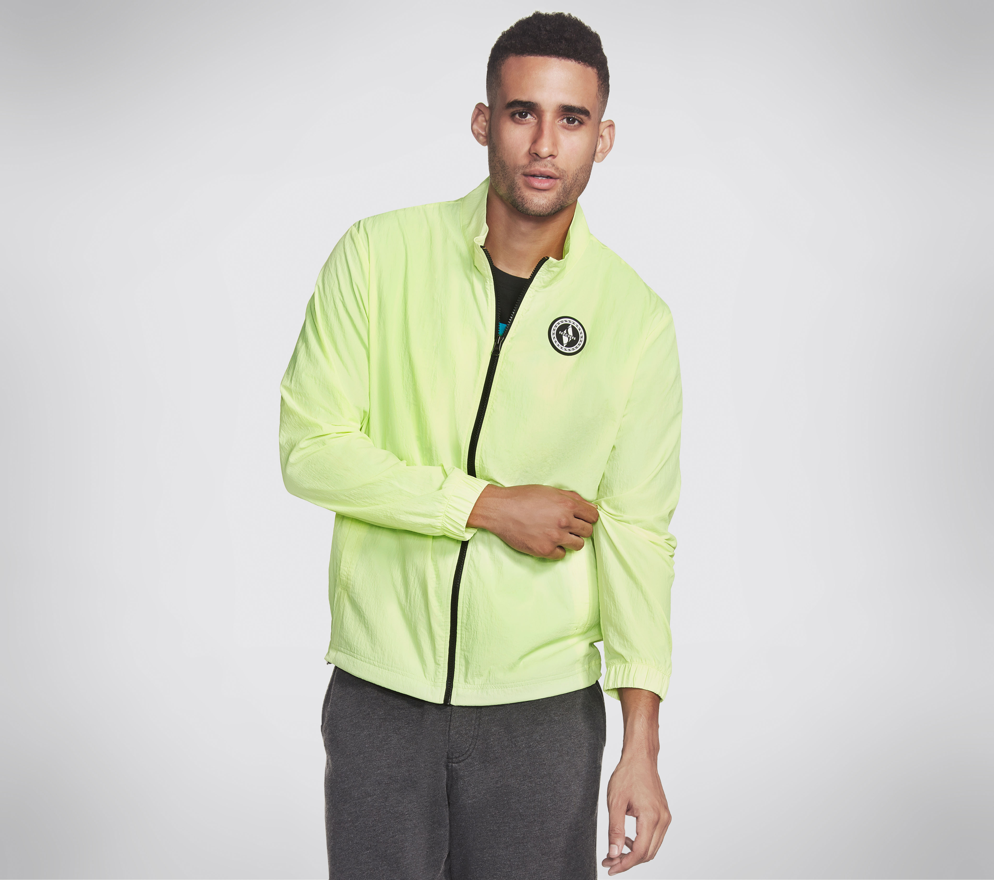 Skechers Apparel Goalkeeper chaqueta en Amarillo, talla Media