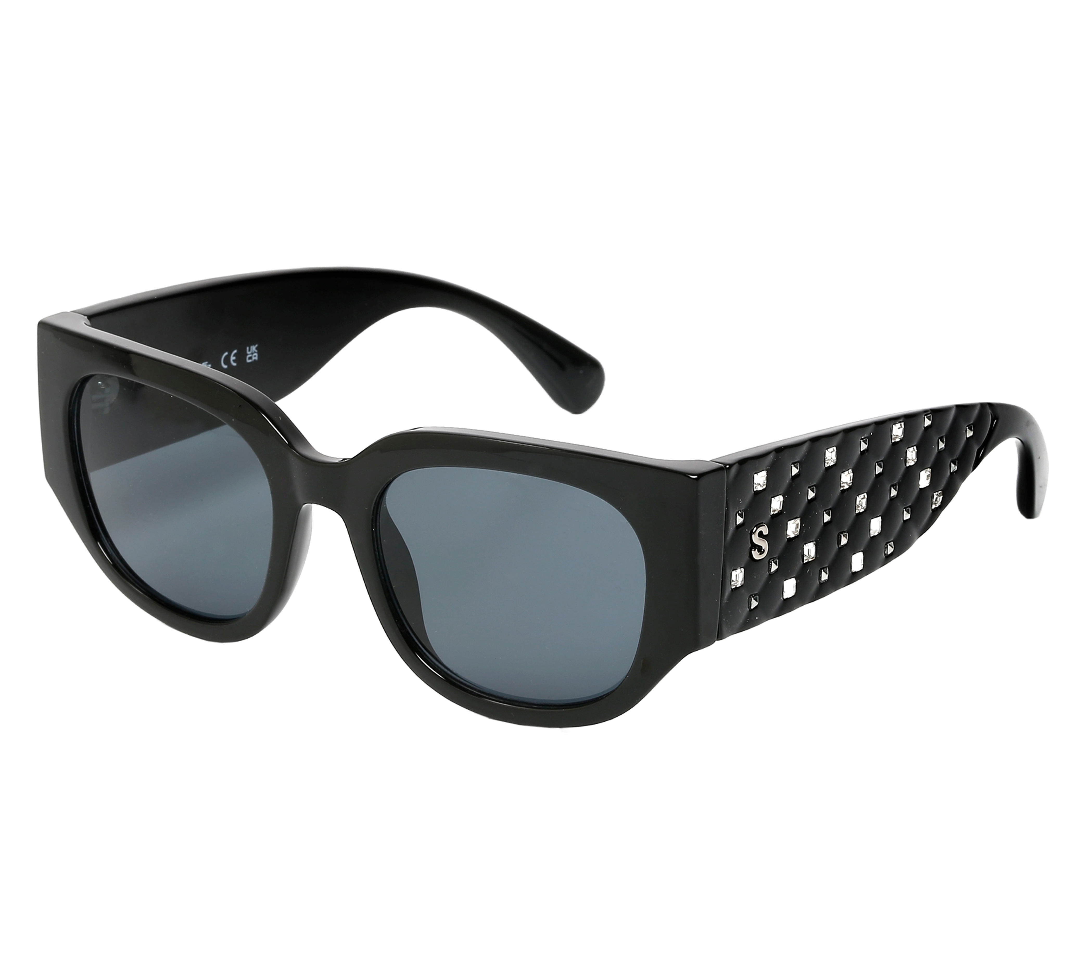 Skechers Geometric gafas de sol en Negro