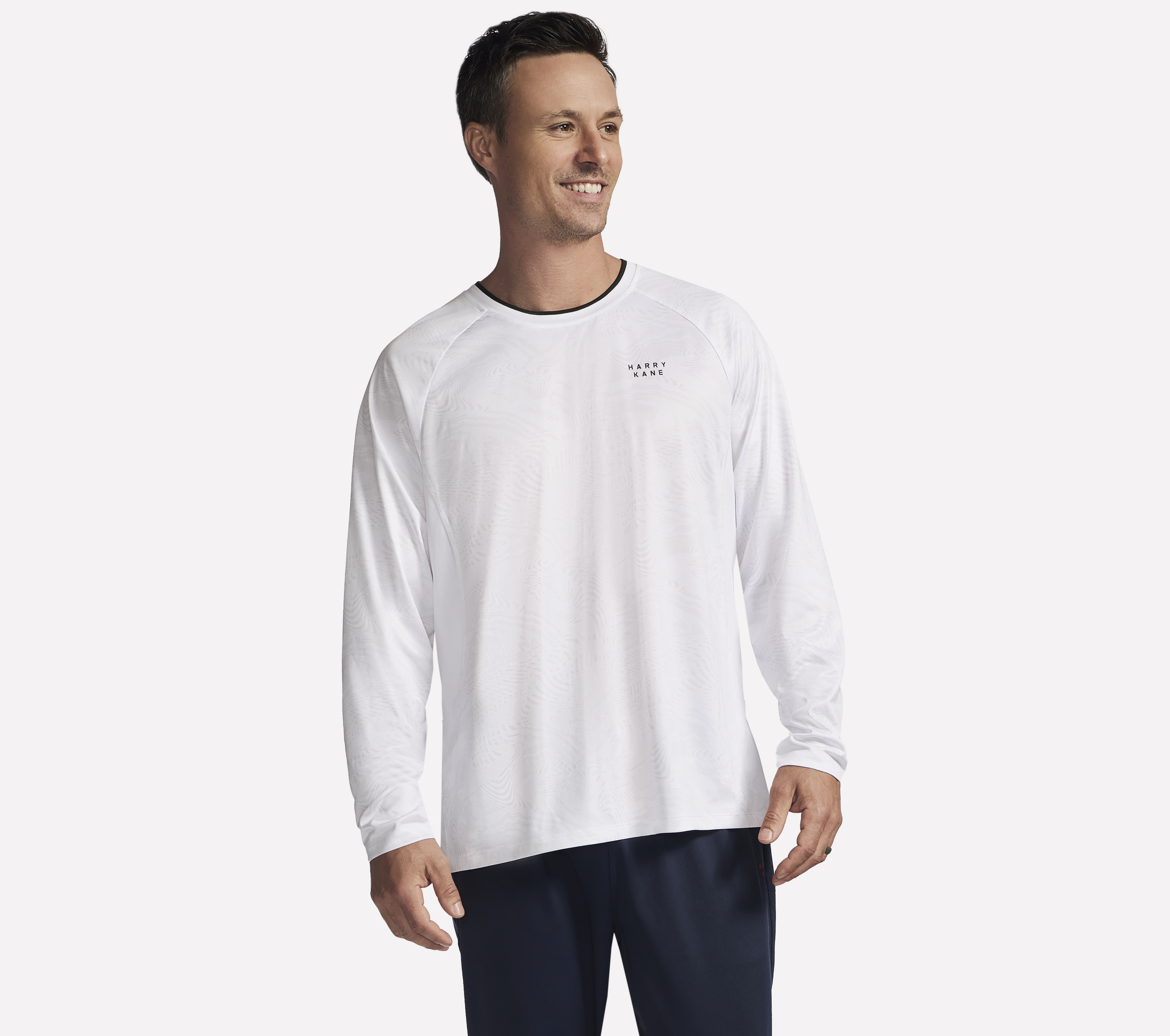 Skechers Harry Kane Training Long Sleeve Top en Blanca, talla Media