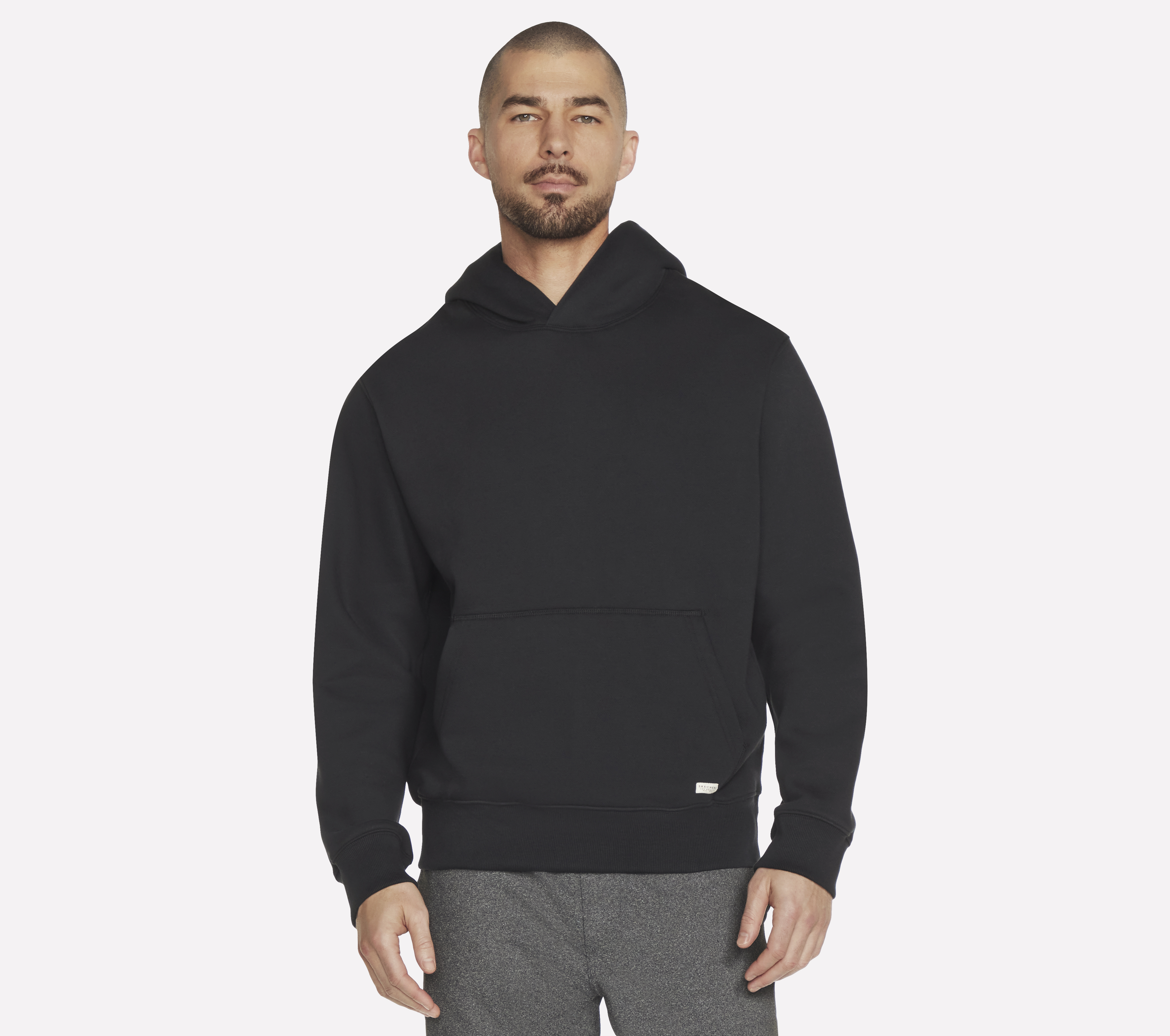 Skechers Skech-Sweats Classic sudadera en Negro, talla 2XL