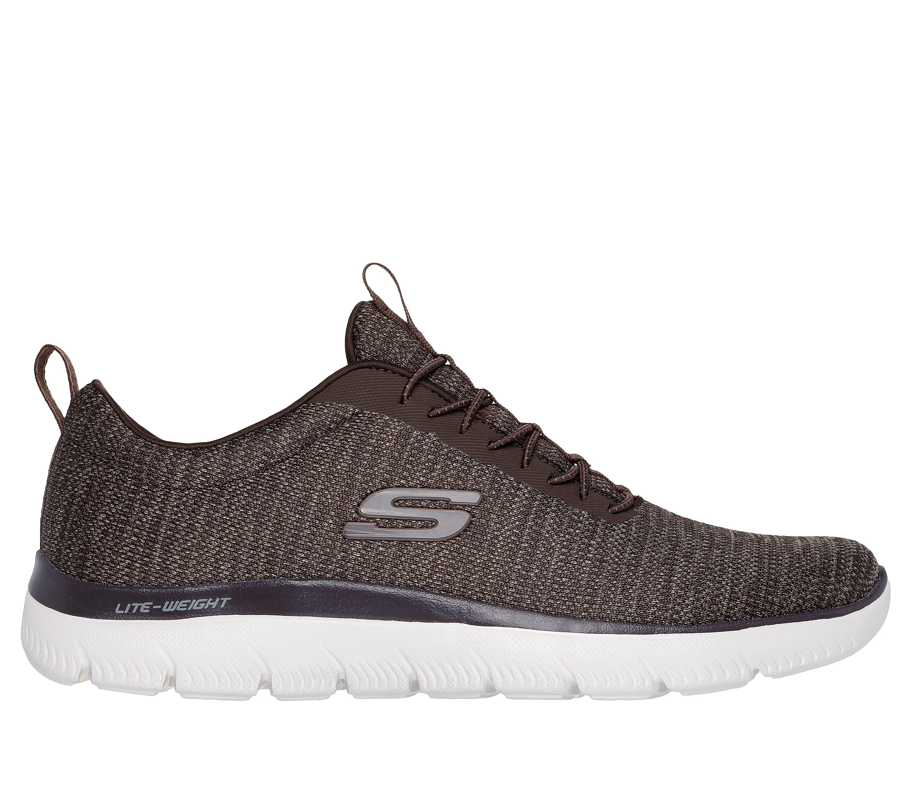 Skechers Summits - Sorenz en Marrón/Negro, talla 46, Vegan