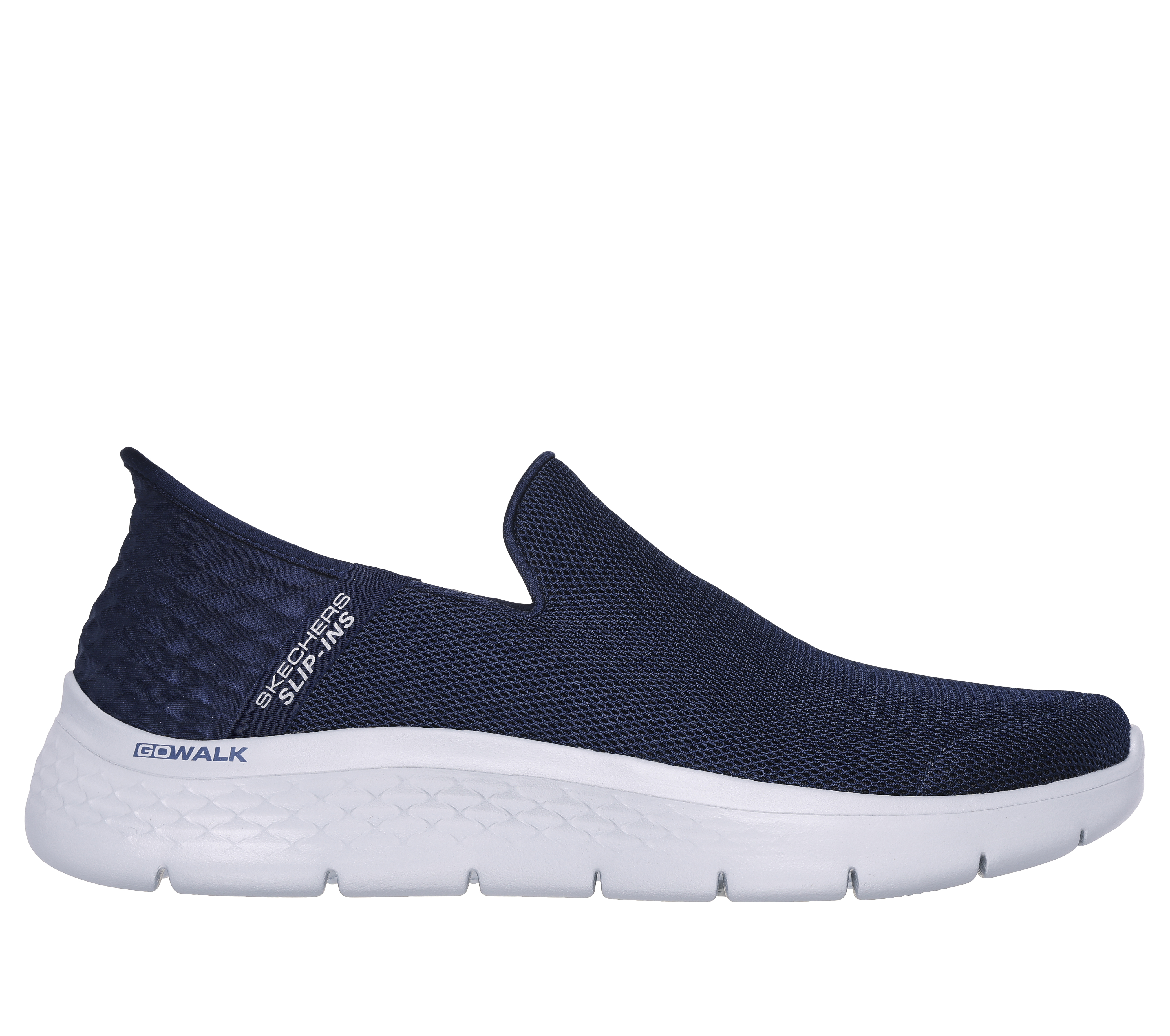 Skechers Slip-ins: GO WALK FLEX - No Hands en Navy, talla 40