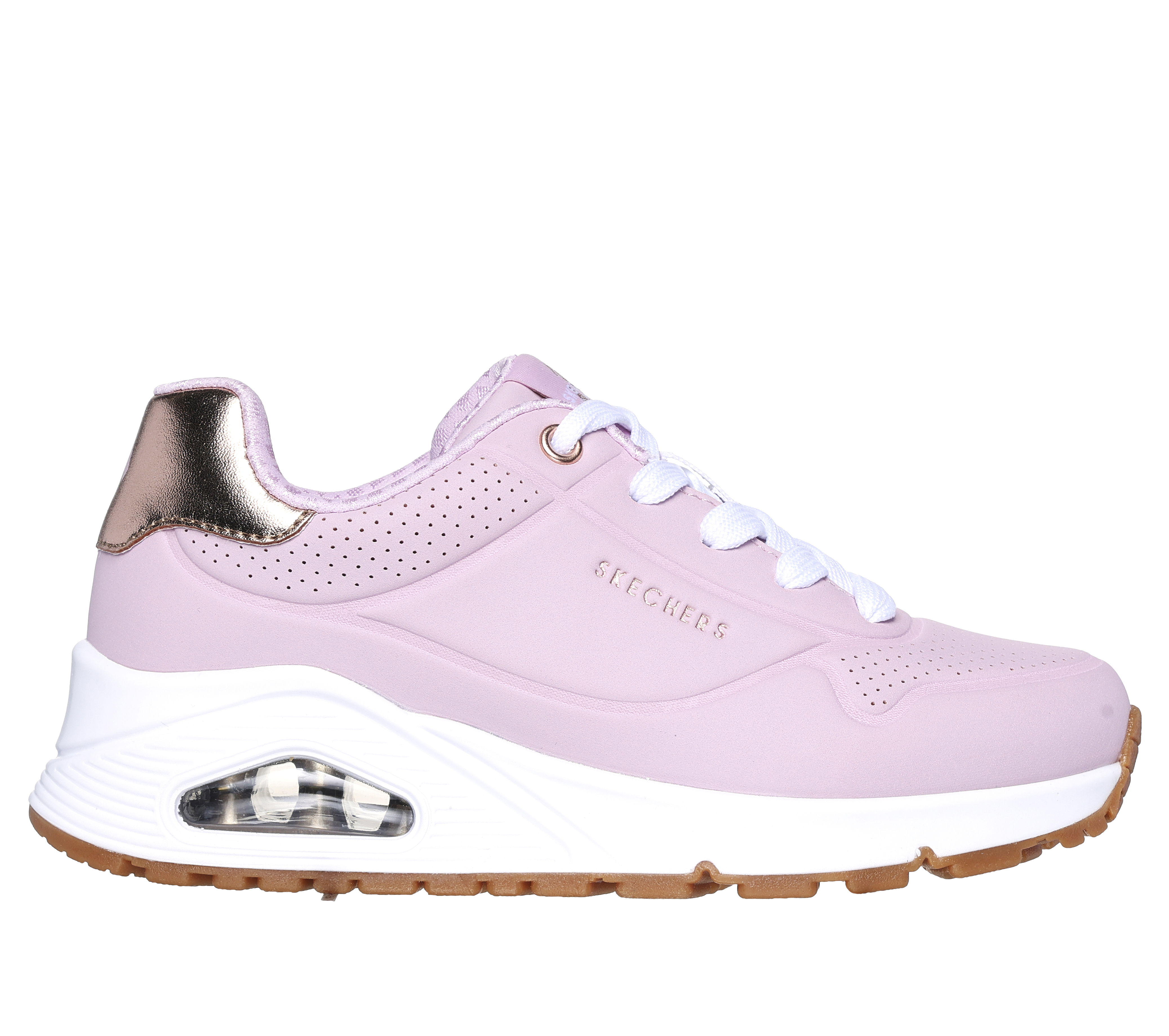 Skechers niña Uno Gen1 - Shimmer Away en Rosa, talla 37