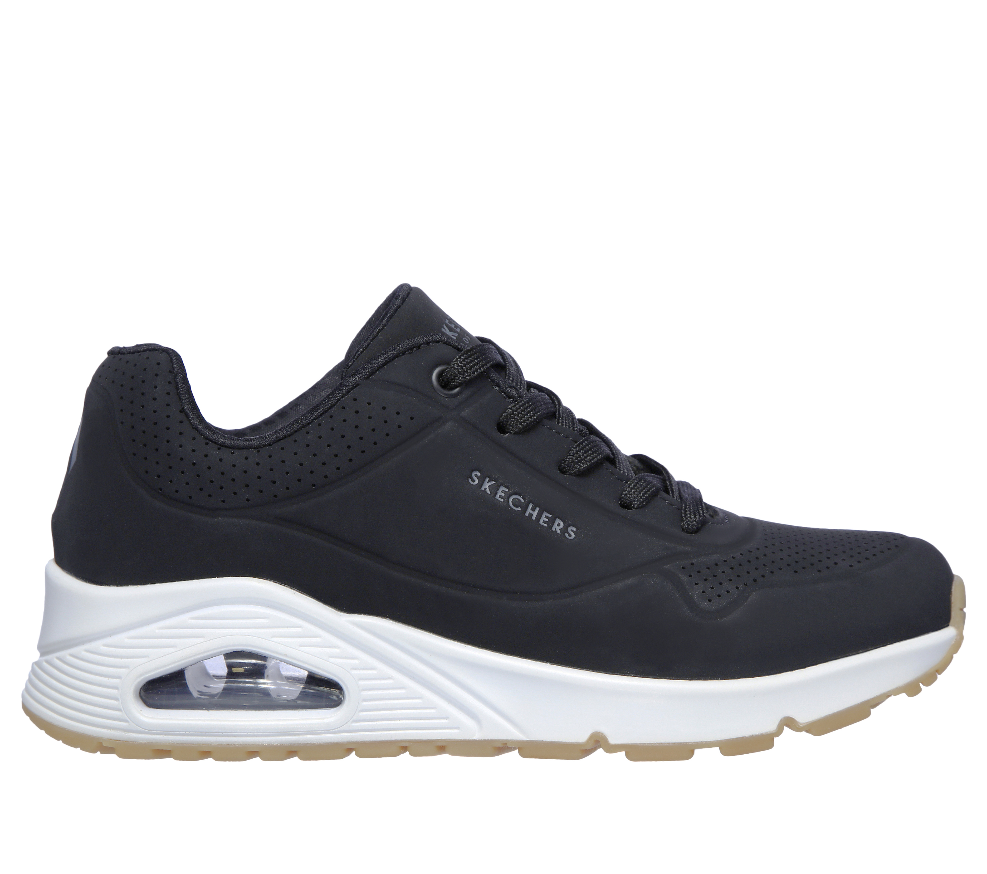 Skechers Uno - Stand on Air en Negro, talla 39