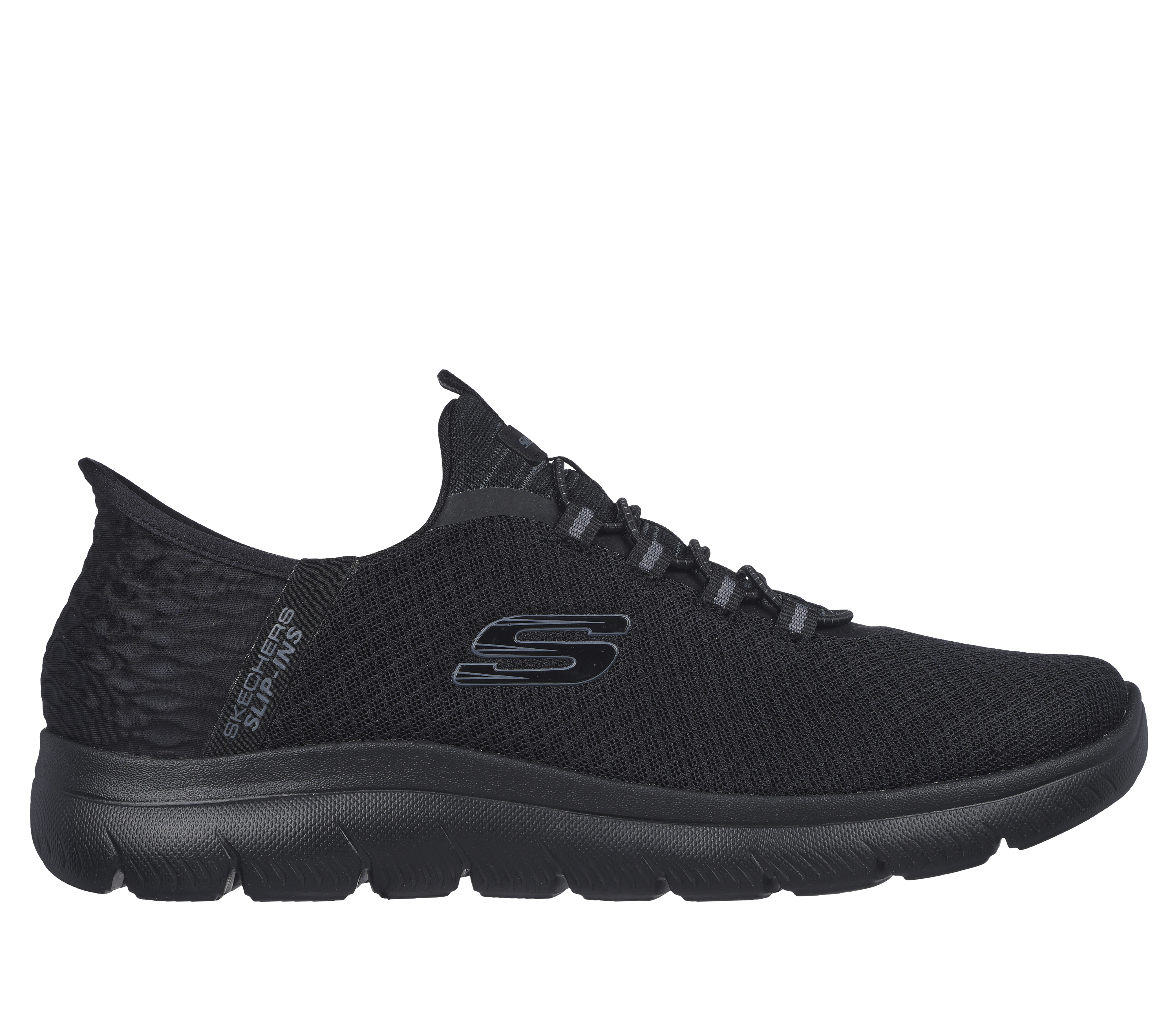 Skechers Slip-ins: Summits - High Range en Negro, talla 42, Vegan