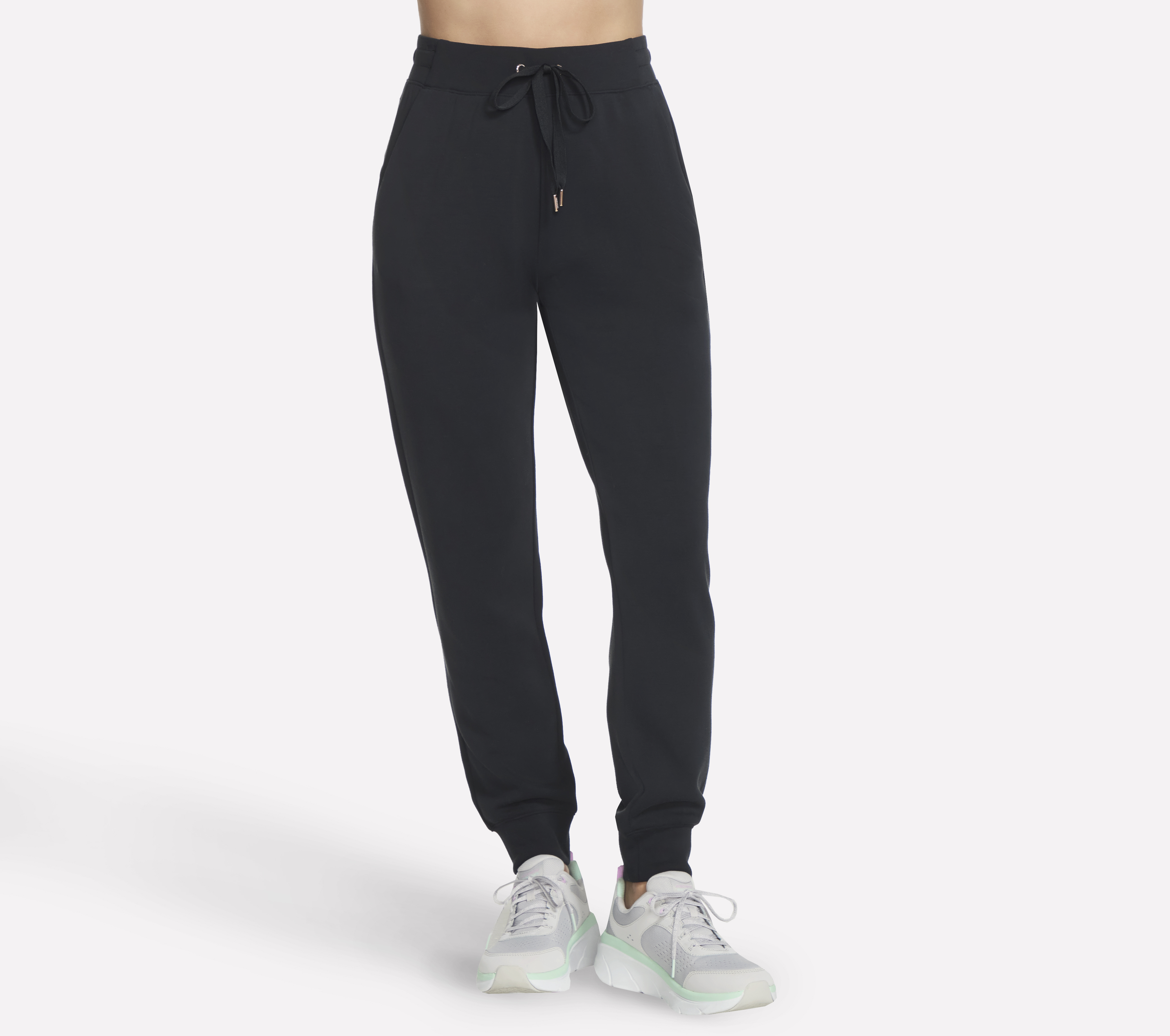 Skechers Skechluxe Elevate Jogger en Negro, talla Media