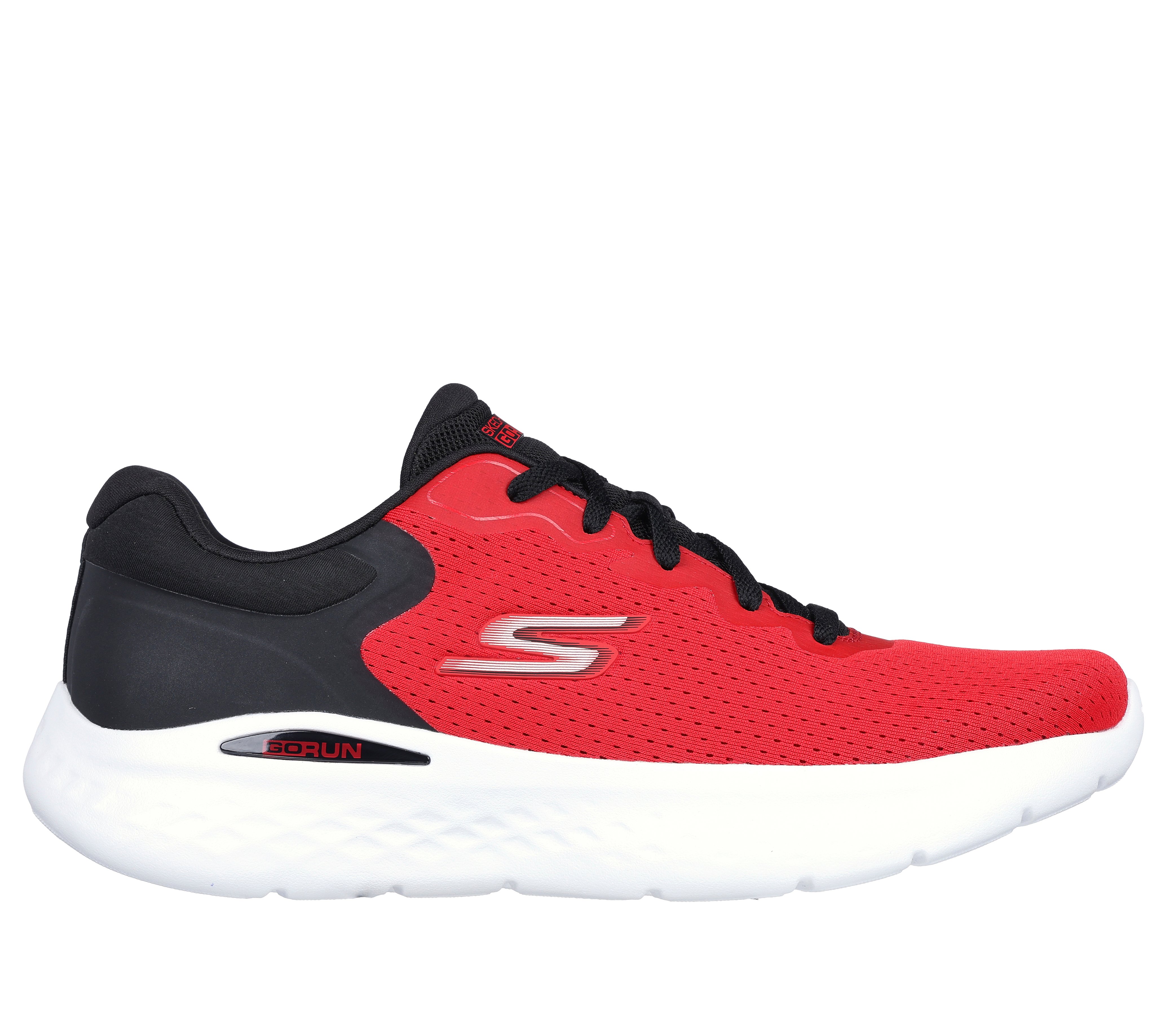 Zapatillas Deportivas Caminar Hombre Skechers 232522_RDBK Rojos con  Cordones