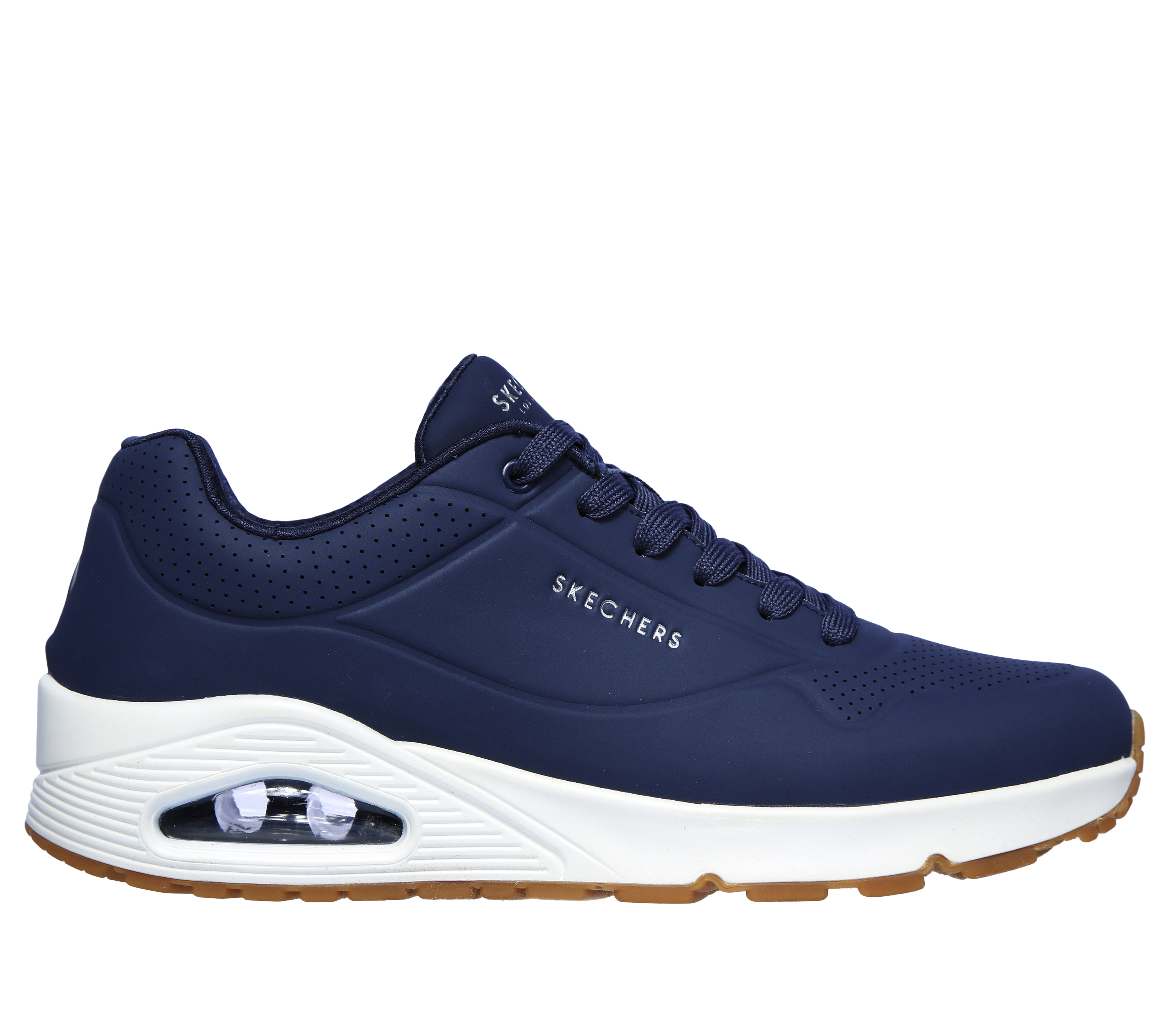 Skechers Uno - Stand On Air en Navy, talla 40