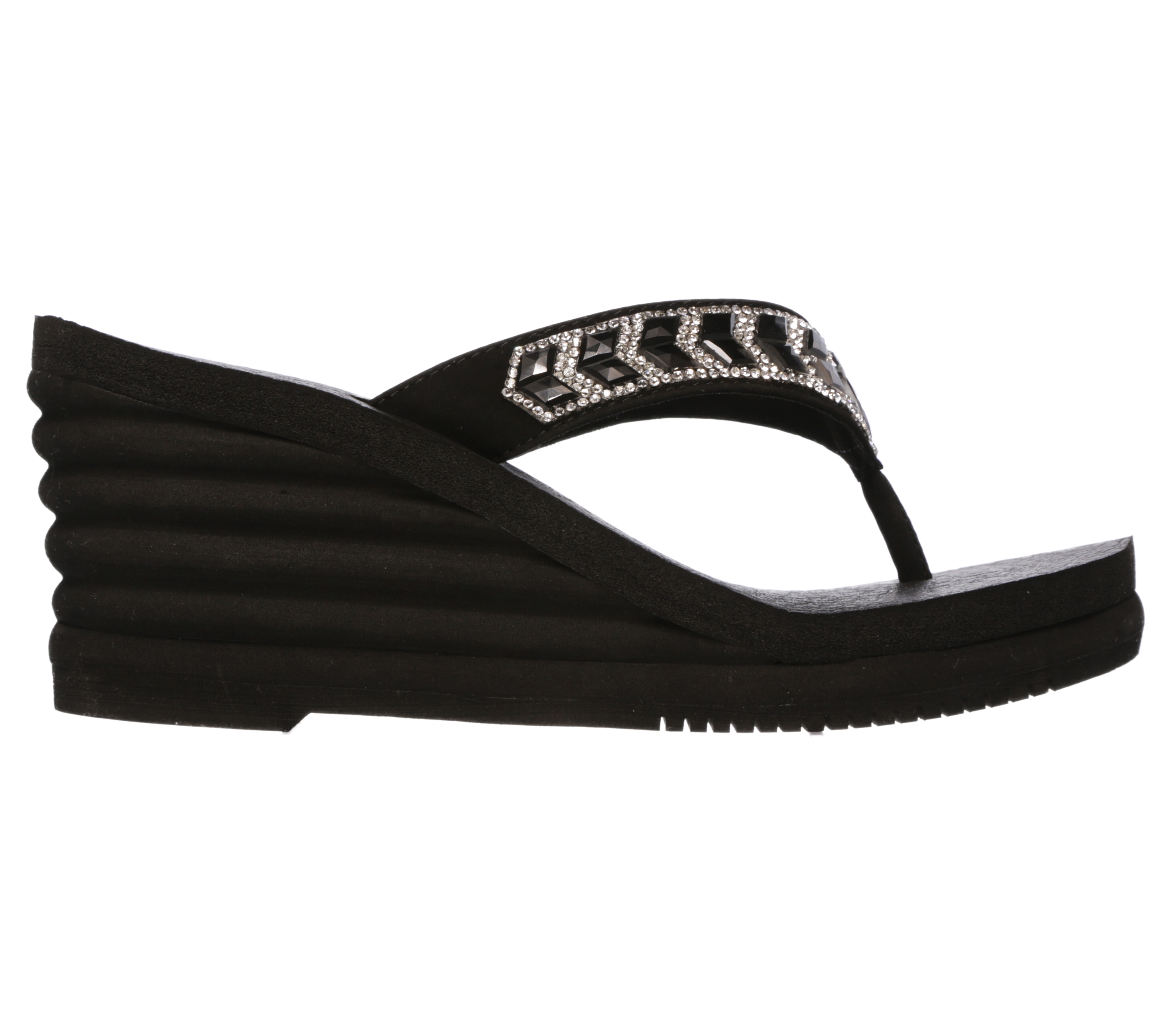 Skechers Bohemian Arrow en Negro, talla 38, Vegan