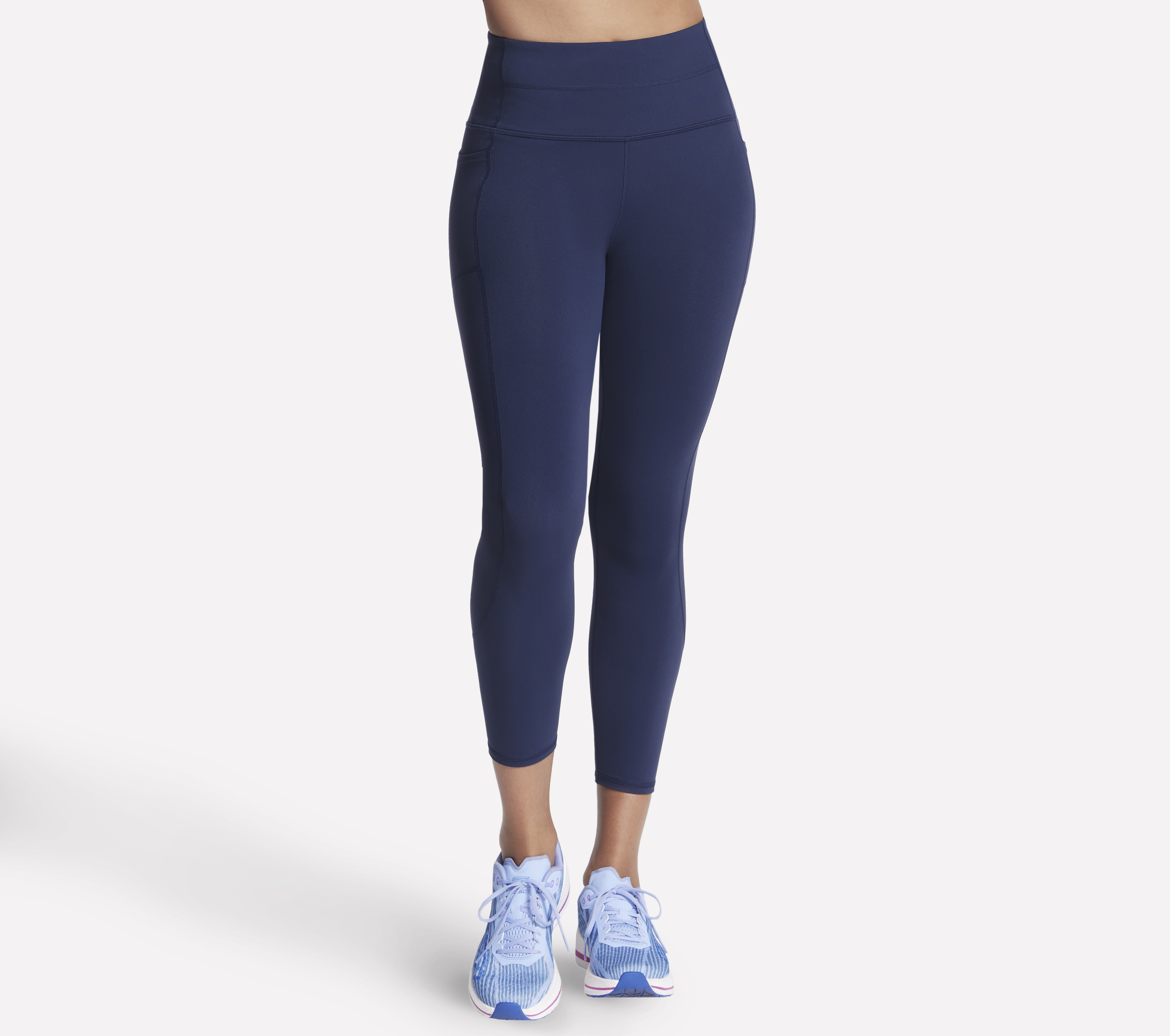 Skechers GO WALK High Waist 7/8 Legging en Navy, talla Media