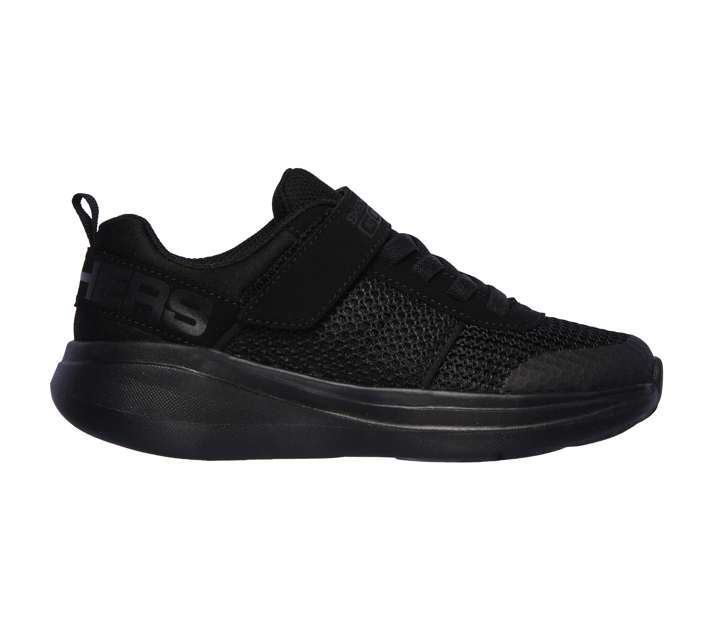 Skechers niño GOrun Fast - Denzo en Negro, talla 27.5