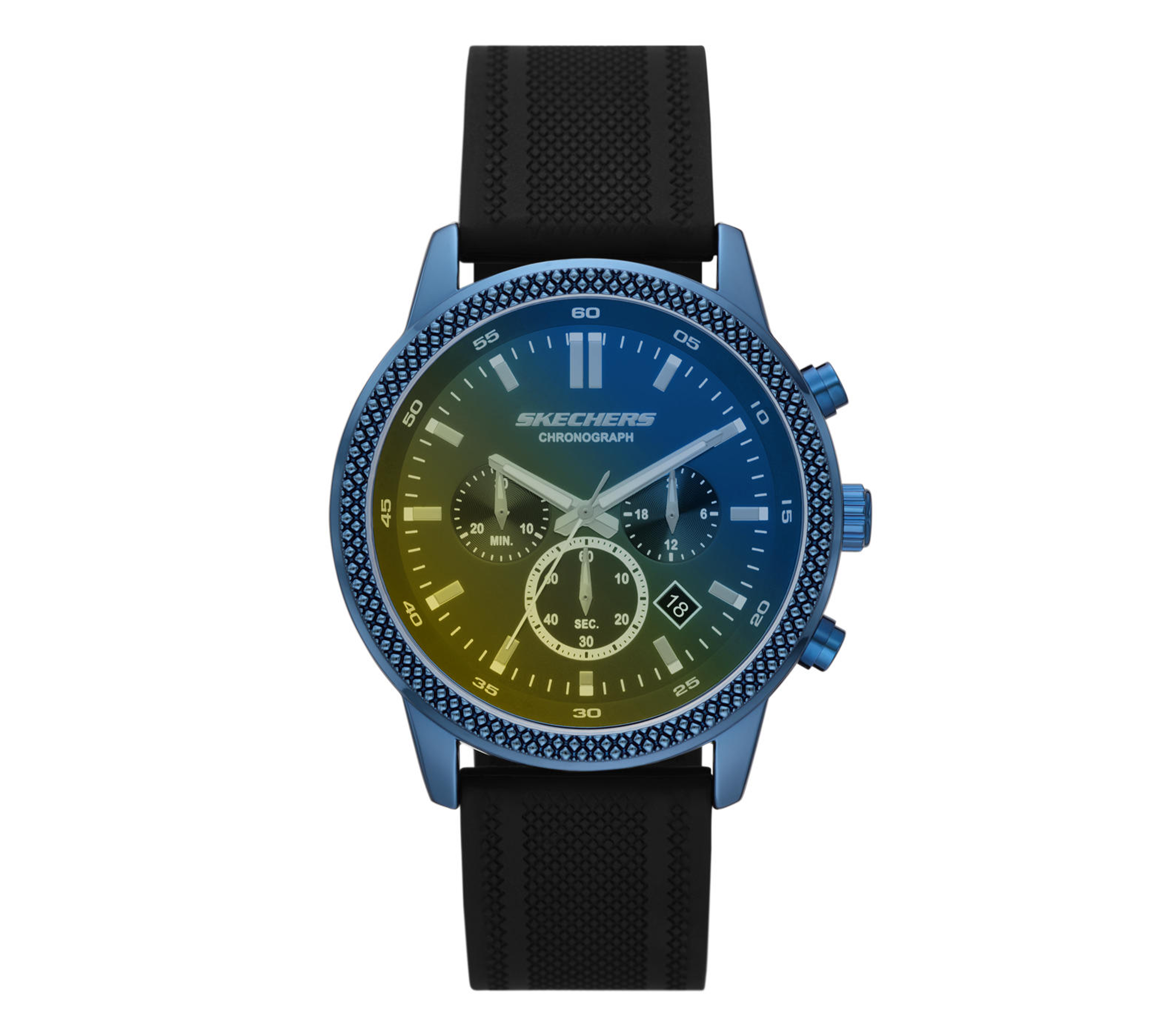 Skechers Clarkdale Chrono reloj en Azul